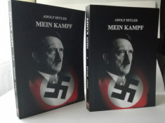 MEIN KAMPF - ADOLF HITLER varianta NECENZURATA in lb. romana in 2 volume foto