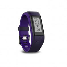 Bratara electronica fitness Garmin Vivosmart HR+GPS Activity Tracker, display digital touchscreen OLED, functii : foto