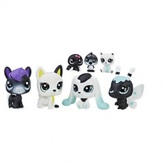 Set Figurine Littlest Pet Shop - Prietenii Alb Negru 1 foto