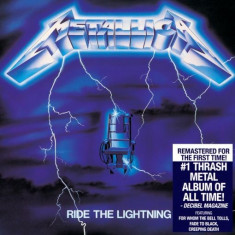 METALLICA Ride The Lightning remastered 2016 (cd) foto