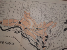 HARTA -PLAN SINAIA, 1939 foto