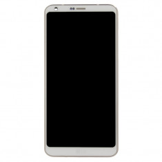Modul display lcd cu ecran touchscreen sticla LG G6 H870 alb + rama, original foto