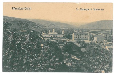 3108 - RM. VALCEA, Episcopia - old postcard - unused foto