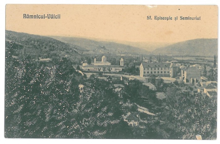3108 - RM. VALCEA, Episcopia - old postcard - unused
