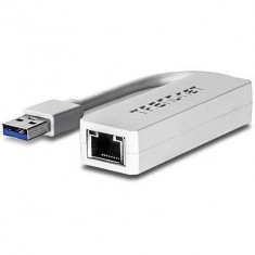 TRENDnet USB 3.0 to Gigabit Ethernet Adapter, TU3-ETG, IEEE 802.3, IEEE 802.3u, IEEE 802.3x, foto