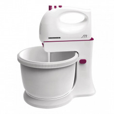 Mixer cu bol Heinner Charm HMB-350BG, putere: 300W, 5 viteze+turbo, bol rotativ: 2.5 l, foto