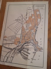 HARTA -PLAN CONSTANTA, 1938 foto