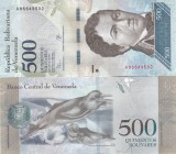 Venezuela 500 Bolivares 2016 UNC