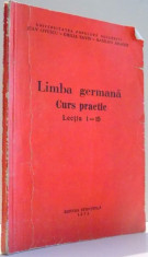 LIMBA GERMANA , CURS PRACTIC 1 de JEAN LIVESCU , EMILIA SAVIN , BASILIUS ABAGER , 1972 foto