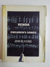 VENDA CHILDREN&amp;#039;S SONGS de JOHN BLACKING 1967 foto