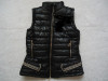 Vesta Dama Neagra Fas Impermeabila cu Perle & Cristale, 2 Buzunare Fermoar, Colectie Noua