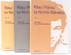 RASU`-PLANSU` LUI NICHITA STANESCU de LAURIAN STANCHESCU, VOL I-III , 2007 foto