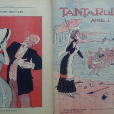 Revista de umor Tantarul , nr. 21/1910 , articole de scriitor evreu Ion Pribeagu