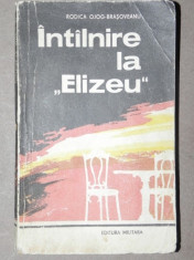 INTALNIRE LA &amp;#039;&amp;#039;ELIZEU&amp;#039;&amp;#039; - RODICA OJOG-BRASOVEANU BUCURESTI 1983 foto