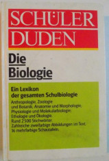 SCHULER DUDEN , DIE BIOLOGIE , 1986 foto