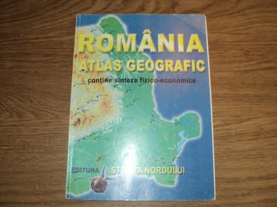 Romania, atlas geografic - Marius Lungu foto