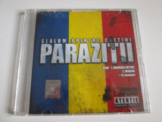 Cd Hip Hop nou in tipla Parazitii-albumul Slalom printre cretini 2009 foto
