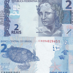 Brazilia 2 Reais 2010 UNC