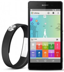 Bratara fitness Sony Smartband SWR10, Black - Bratara inteligenta foto