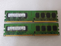 Memorie 1Gb DDR2 Samsung M378T2953EZ3-CE6 PC2-5300 - poze reale foto