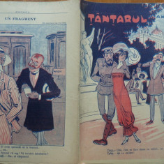 Revista de umor Tantarul , nr. 19/1910 , articole de scriitor evreu Ion Pribeagu