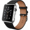Smartwatch Apple Watch Hermes Stainless Steel Case 38mm Leather Band Single Tour Black