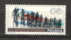 Polonia.1967 Turul Pacii la ciclism KP.168 foto