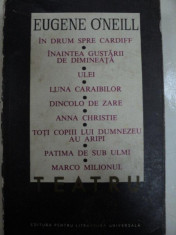 TEATRU , VOL I de EUGENE O&amp;#039;NEILL , 1968 foto