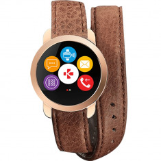 Smartwatch Mykronoz ZeCircle 2 Premium Leather Brown foto
