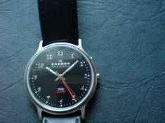 Skagen Steel Alarm, quartz barbatesc foto