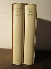 George Calinescu. Opere (Vol. IX+X) Publicistica (1958-1962) foto