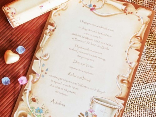 Invitatie botez Cristelnita 15211 Invitatie botez Cristelnita 15211