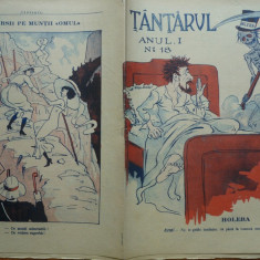 Revista de umor Tantarul , nr. 18/1910 , articole de scriitor evreu Ion Pribeagu