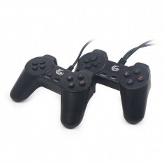 Gamepad Gembird JPD-UB2-01 double PC USB Black foto