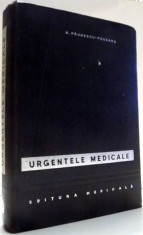 URGENTELE MEDICALE de A. PAUNESCU-PODEANU , 1966 foto