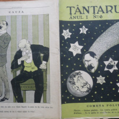 Revista de umor Tantarul , nr. 6/1910 , articole de scriitor evreu Ion Pribeagu