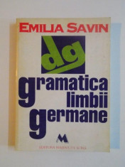 GRAMATICA LIMBII GERMANE de EMILIA SAVIN, 1995 foto