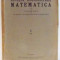 REVISTA UNIVERSITARA MATEMATICA par RODOLPHE RACLIS , 1929