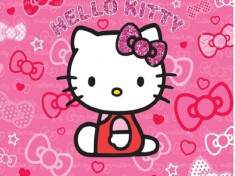 Tapet camera copii Hello Kitty wall_HK foto