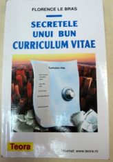 SECRETELE UNUI BUN CURRICULUM VITAE-FLORENCE LE BRAS foto