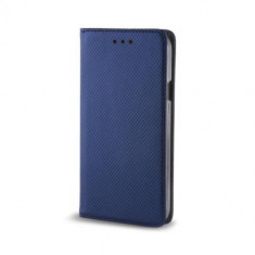 Husa tip carte Smart Samsung S6 Edge Bleumarin foto