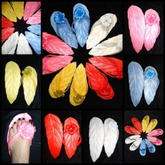 SLAPI PAPUCI FLIP FLOPS COLORATI DAMA TALPA FRUNZA TRANDAFIR FLOARE STRAS PLAJA foto