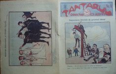 Revista de umor Tantarul , nr. 9 /1909 , articole de scriitor evreu Ion Pripeagu foto