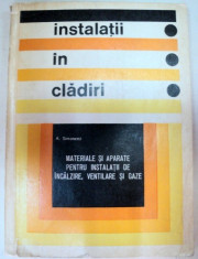INSTALATII IN CLADIRI,BUCURESTI 1972-AUREL SIMONETTI foto