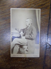 Frederich Max Muller, fotografie originala tip CDV foto