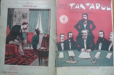 Revista de umor Tantarul , nr. 12/1910 , articole de scriitor evreu Ion Pribeagu foto