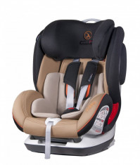 Scaun auto Fabio cu Isofix Bej Coletto - Grupa 9-36 kg foto