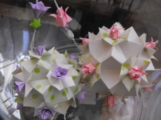 Decoratiune Origami Primavara ds_14 foto