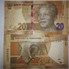 Africa de Sud 20 Rand 2015 UNC