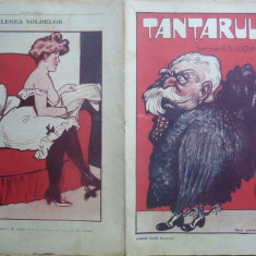 Revista de umor Tantarul , nr. 5 /1910 , articole de scriitor evreu Ion Pribeagu